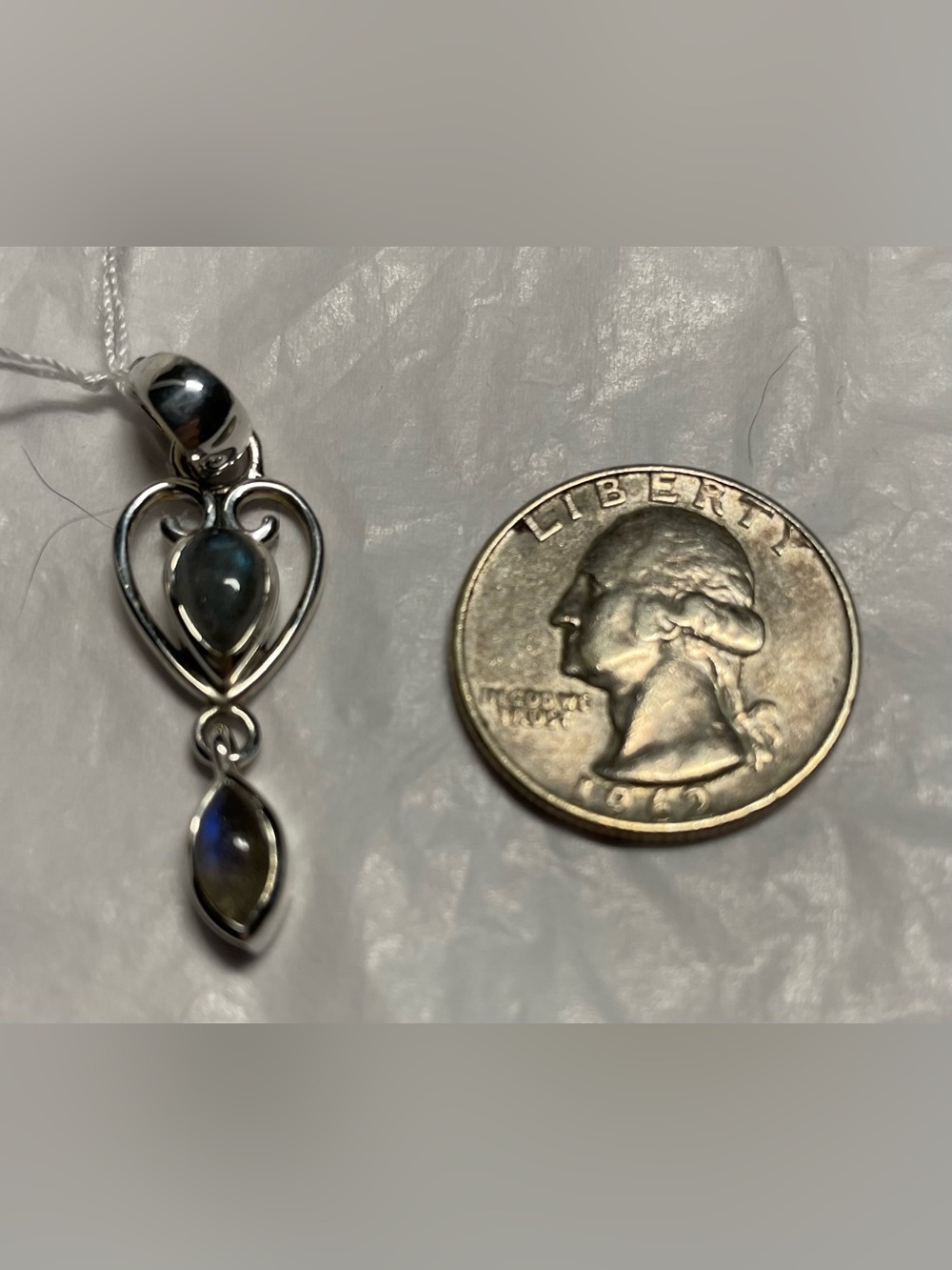 Labradorite pendant